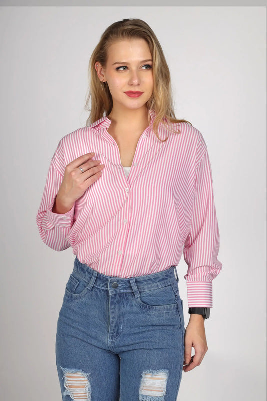 Pink Stripped Shirt